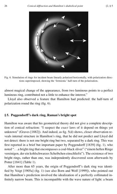 Conical diffraction: Hamilton's diabolical point at the ... - Physics home