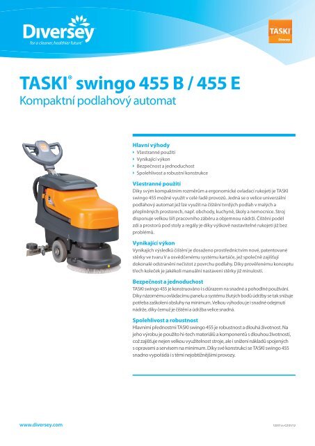 TASKI® swingo 455 B / 455 E