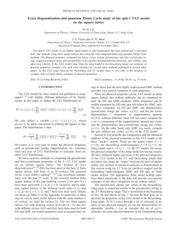 Exact diagonalization and quantum Monte Carlo study of the spin-1 ...