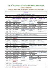 2013_PSHK_Conference.. - Department of Physics