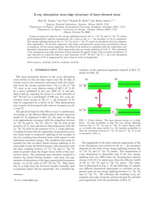 X-ray absorption near-edge structure of laser-dressed neon