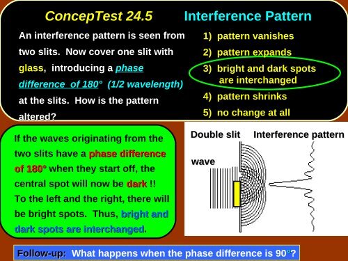 Chap. 24 Conceptual Modules Giancoli