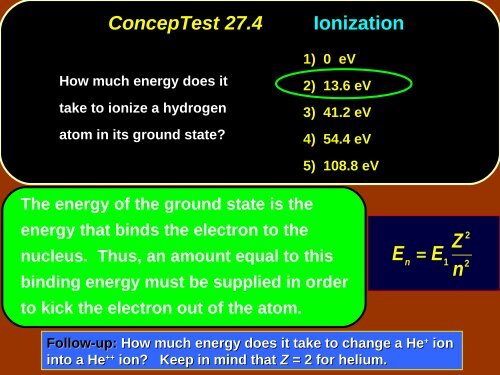 Chap. 27 Conceptual Modules Giancoli