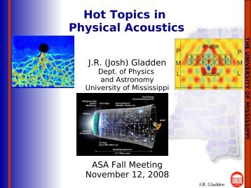 slides - Physics and Astronomy - University of Mississippi