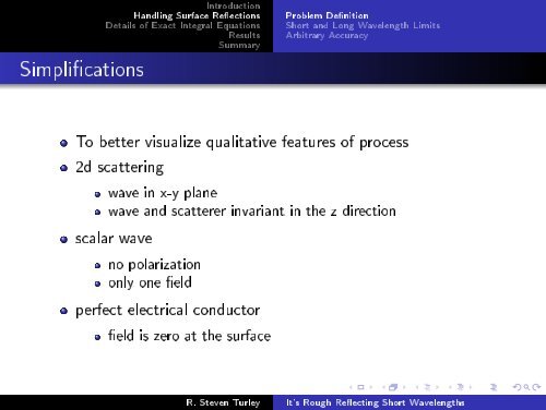 It's Rough Reflecting Short Wavelengths - Physics and Astronomy ...