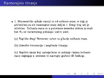 5-Harmonicki Oscilator-Gibanje u EM polju-Kapacitet-Struja - phy