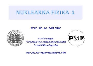 Nuklearna fizika - phy