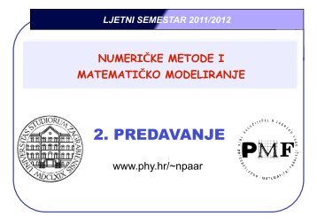 2. PREDAVANJE - phy