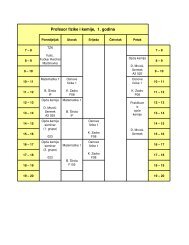 Profesor fizike i kemije, 1. godina - phy