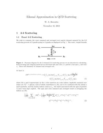 Eikonal Approximation in QCD Scattering