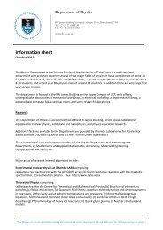 Information sheet - University of Cape Town