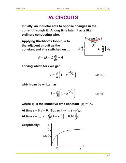 INDUCTORS AND INDUCTANCE