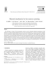 Material classification by Fast Neutron Scattering Analysis