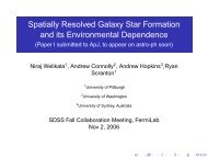 Spatially Resolved Galaxy Star Formation and its Environmental ...
