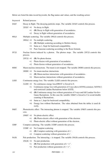 CERN Program Library Long Writeup W5013 - CERNLIB ...