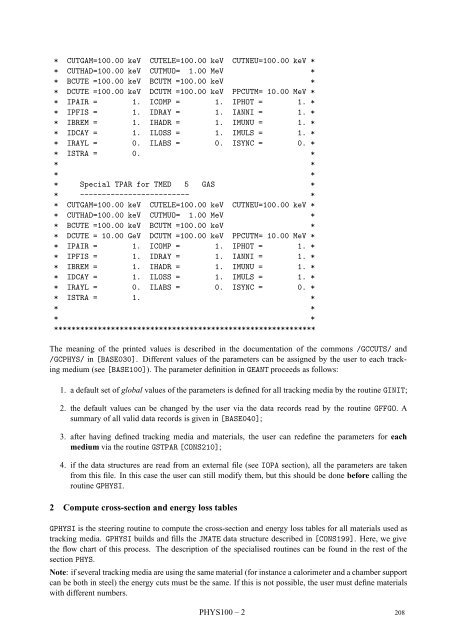 CERN Program Library Long Writeup W5013 - CERNLIB ...