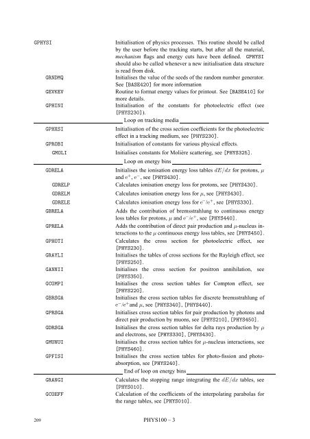 CERN Program Library Long Writeup W5013 - CERNLIB ...