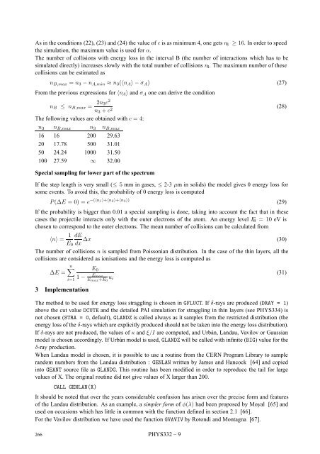 CERN Program Library Long Writeup W5013 - CERNLIB ...