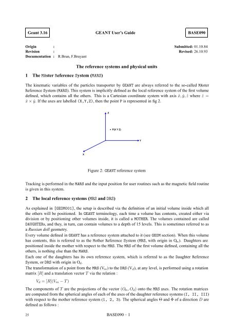 CERN Program Library Long Writeup W5013 - CERNLIB ...