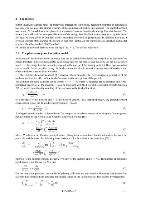 CERN Program Library Long Writeup W5013 - CERNLIB ...