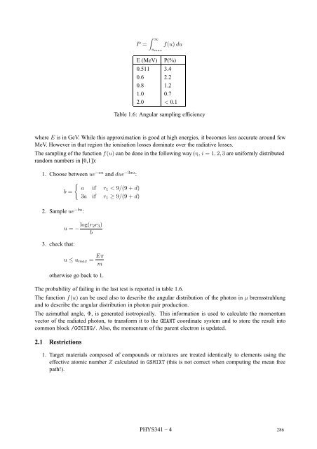 CERN Program Library Long Writeup W5013 - CERNLIB ...