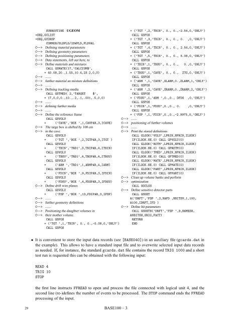 CERN Program Library Long Writeup W5013 - CERNLIB ...