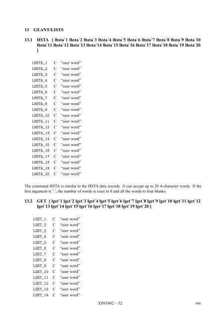 CERN Program Library Long Writeup W5013 - CERNLIB ...