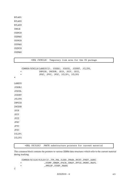 CERN Program Library Long Writeup W5013 - CERNLIB ...