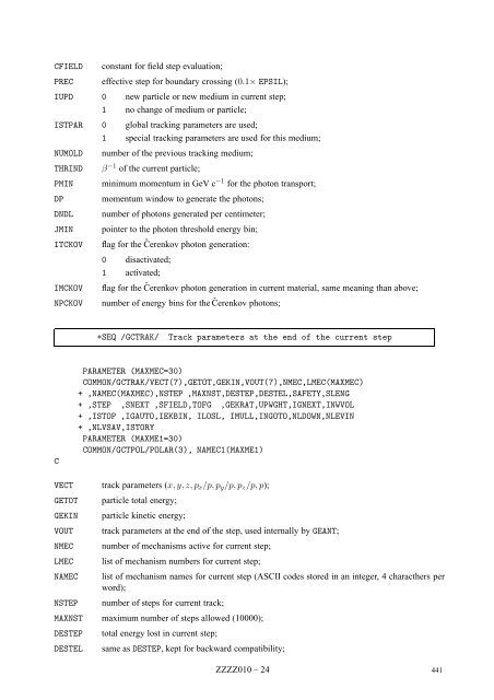 CERN Program Library Long Writeup W5013 - CERNLIB ...