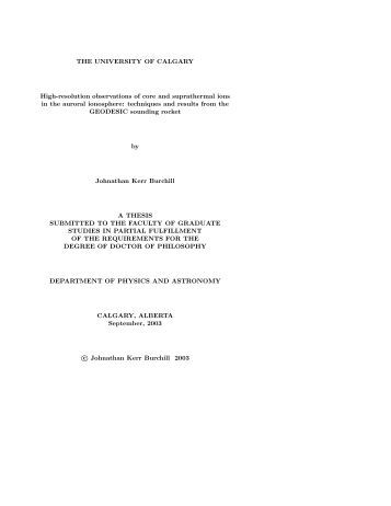 thesis university calgary thesis university calgary