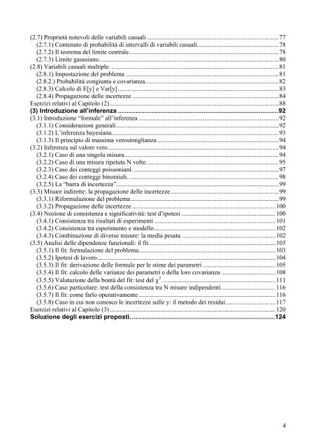 x - Fisica - Sapienza