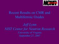 CMR + Multiferroics - University of Virginia