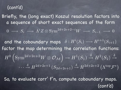 An Introduction to Quantum Sheaf Cohomology - Physics - Virginia ...