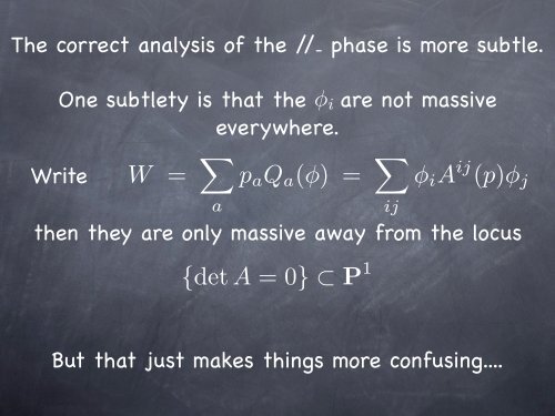 Eric Sharpe - Examples of homological projective duality in physics