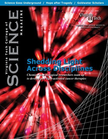 College of Science Magazine, Fall 2005 - Physics - Virginia Tech