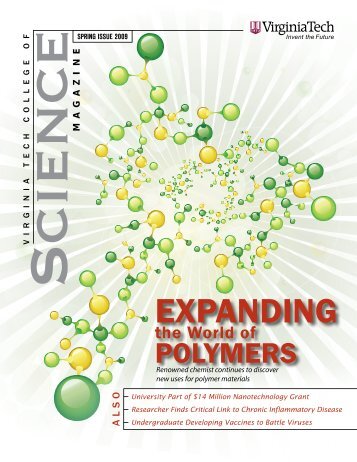 College of Science Magazine, Spring 2009 - Physics - Virginia Tech