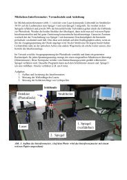 Michelson Interferometer