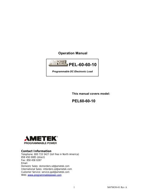 PEL-60-60-10 - Physical Instruments