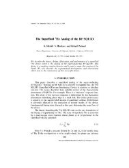The Superfluid 4He Analog of the RF SQUID - Physics - University of ...