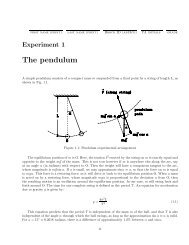 1.Pendulum