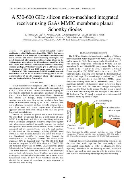 Session S6: Schottky Diodes and Mixers - Department of Physics