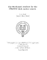 Thesis - Department of Physics - University of Oxford