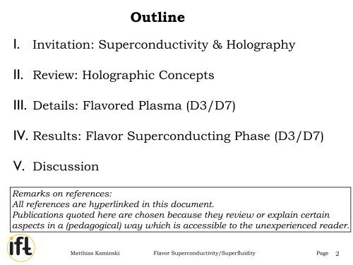 Lectures on flavor superfluidity & superconductivity