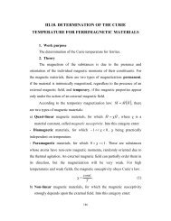iii.10. determination of the curie temperature for ferrimagnetic materials