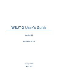 WSJT-X User's Guide - Physics