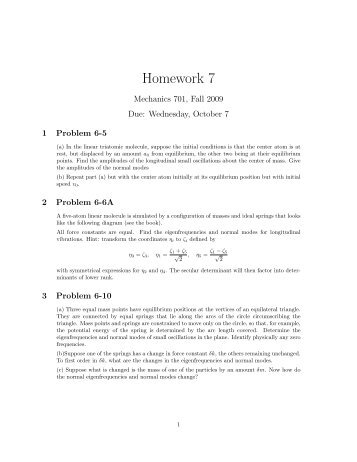 Homework 7