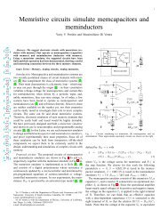 Memristive circuits simulate memcapacitors and meminductors - arXiv