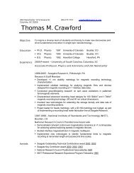 Thomas M. Crawford - USC Department of Physics & Astronomy ...