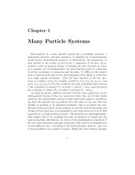 Many Particle Systems