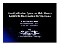Non-equilibrium QFT Applied to Electroweak Baryogenesis